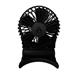 ARCTIC Summair 2Go (Black) - Rechargeable Pocket Fan with Stand (74 hours of battery life and variab AEBRZ00027A