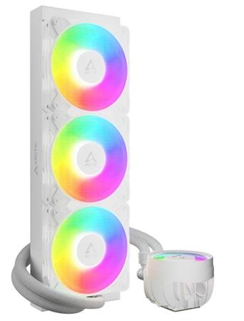 ARCTIC Vodní chladič Liquid Freezer III 360 Pro ARGB, 3x120mm, AM5, LGA1851, bílá ACFRE00188A