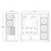 ARCTIC Xtender (Mirror Black) Mirror black window ACPCC00019A