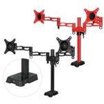ARCTIC Z2 red - dual monitor arm with USB Hub integrated (red color) ORAEQ-MA008-GBA01