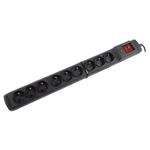 ARMAC SURGE PROTECTOR MULTI M9 3M 9X FRENCH OUTLETS BLACK M9/30/CZ