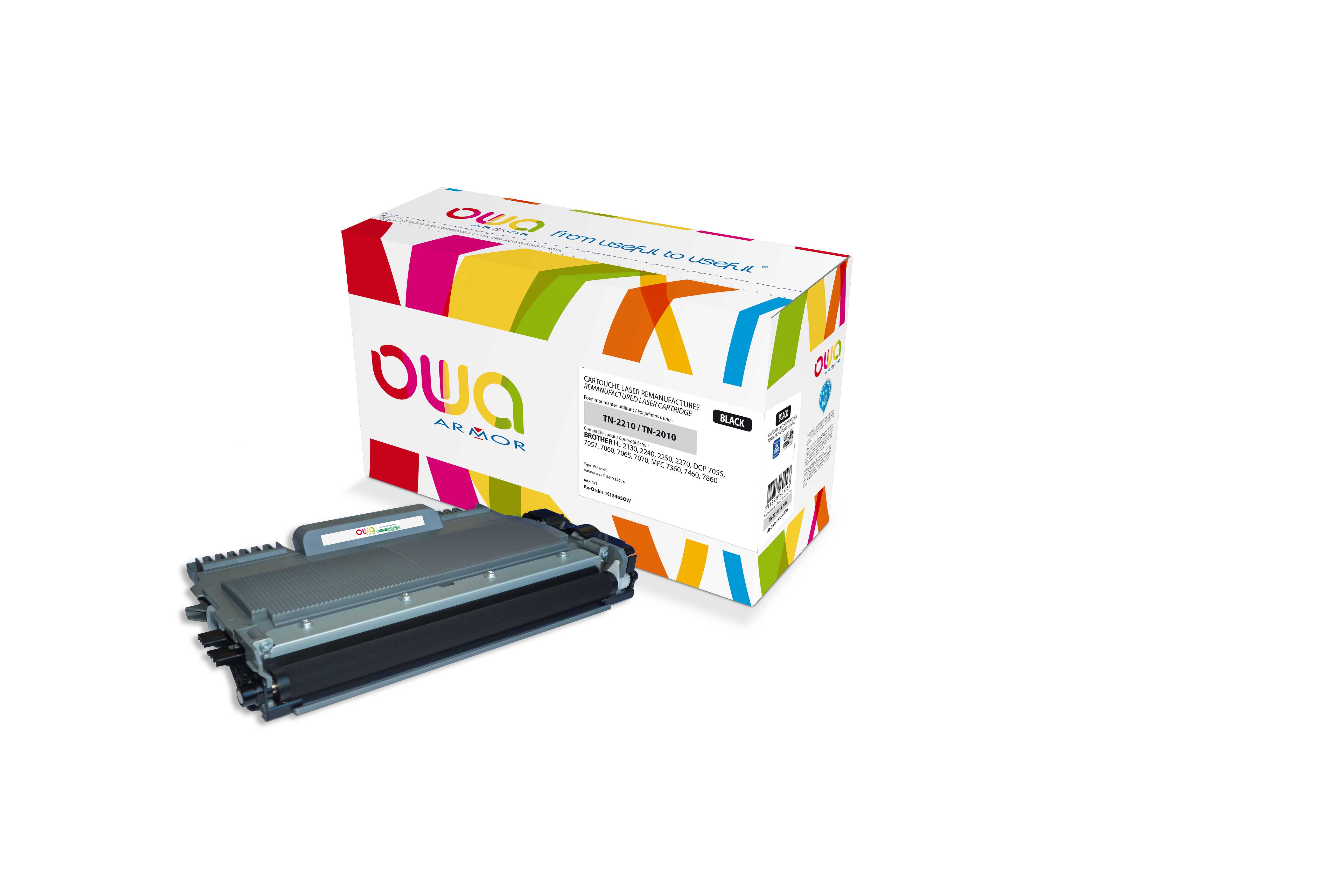 ARMOR toner pre BROTHER HL2240, 2250, TN2210, 1200 strán K15465