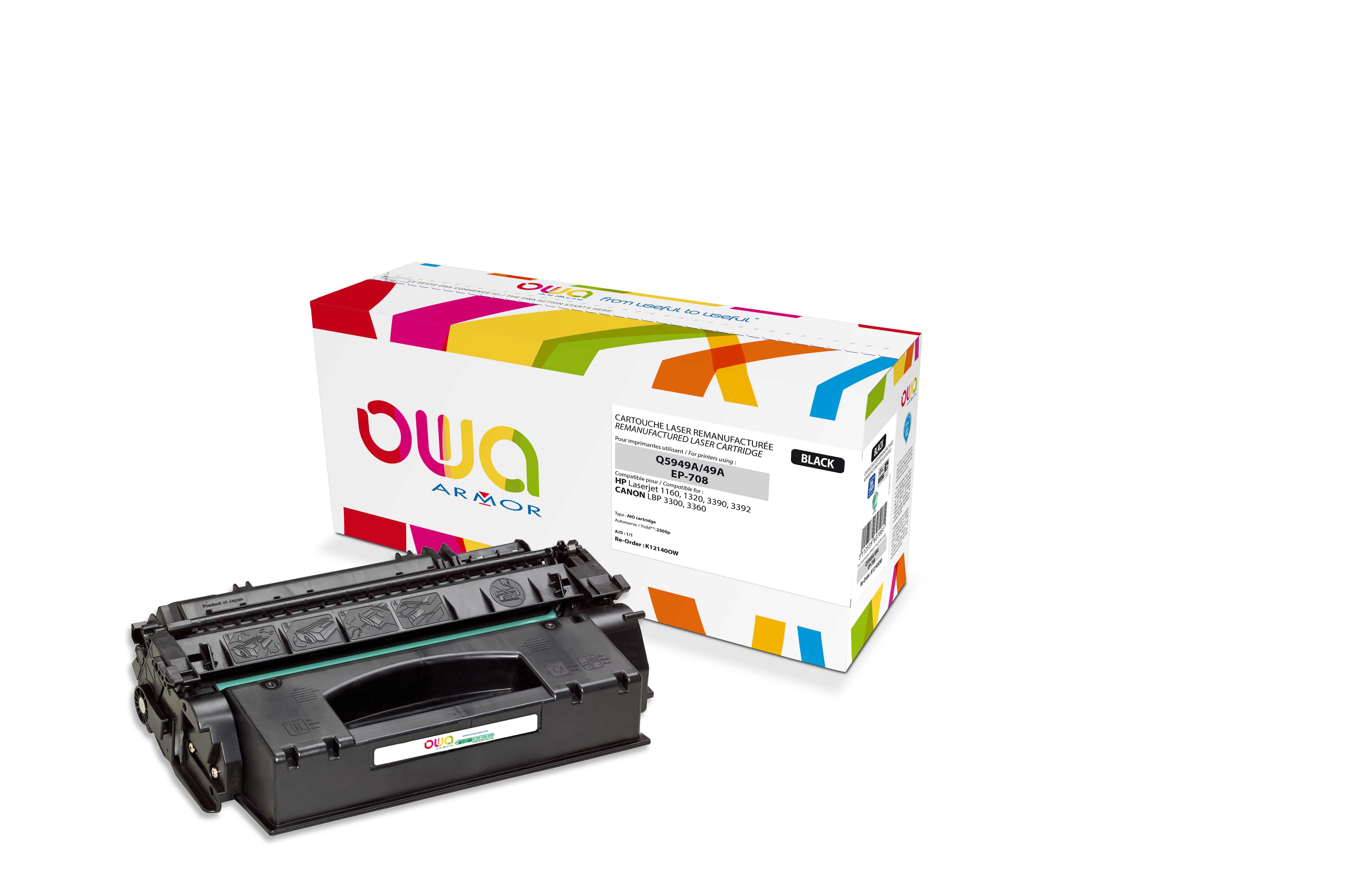 ARMOR toner pre HP LJ 1160/1320 black (Q5949A) K12140