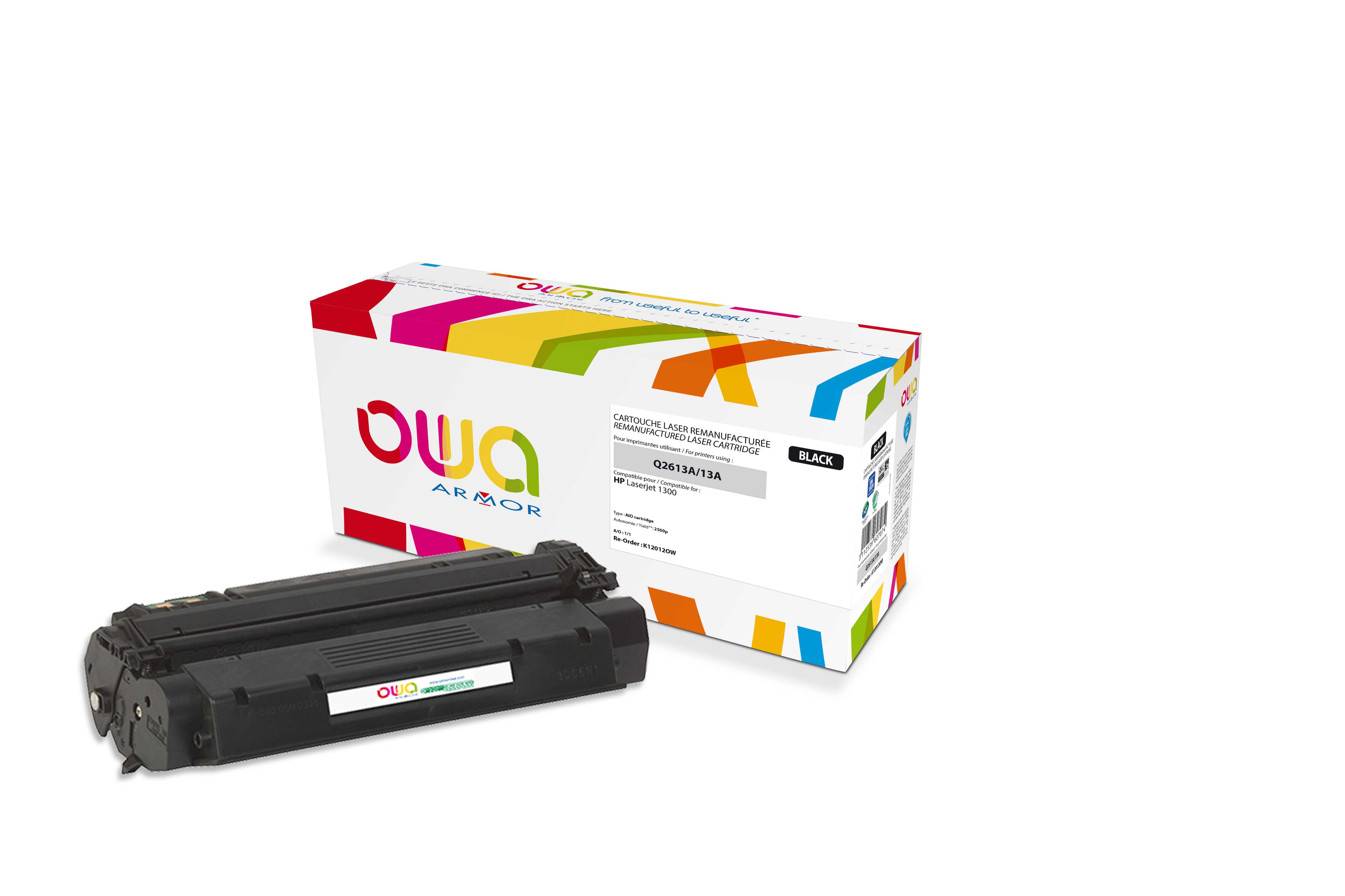 ARMOR toner pre HP LJ 1300 black (Q2613A) K12012