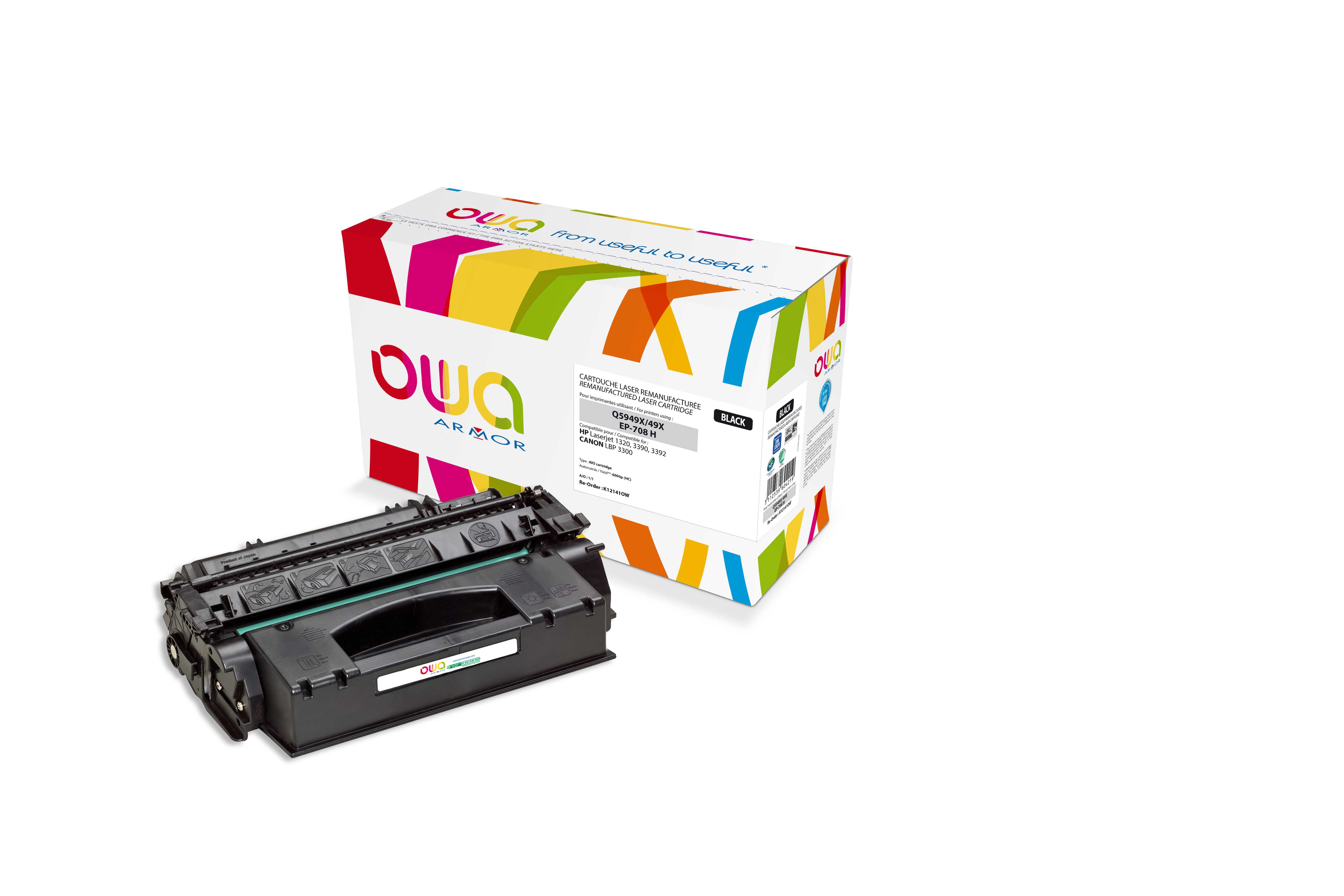 ARMOR toner pre HP LJ 1320 HC black (Q5949X) K12141