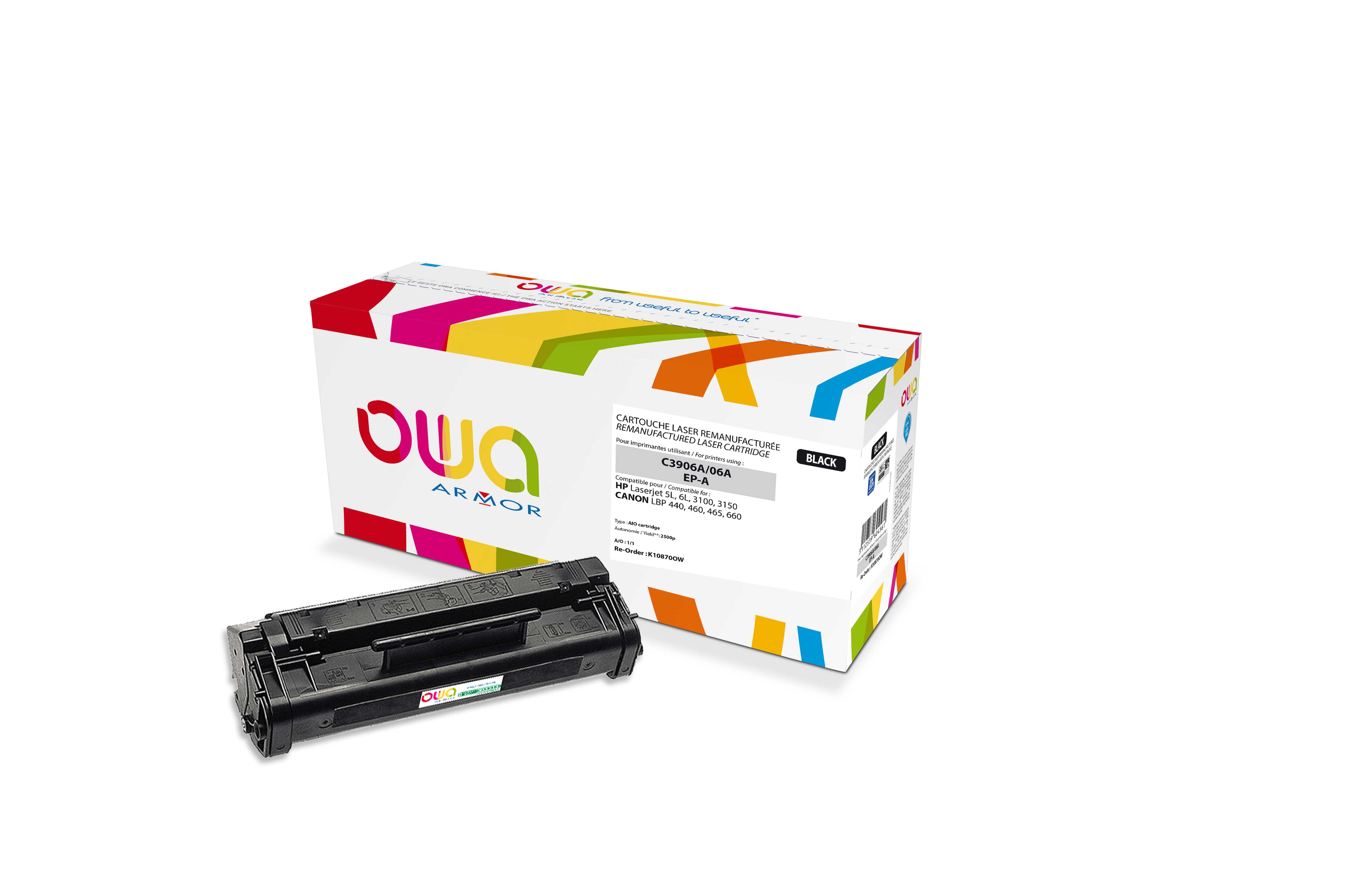 ARMOR toner pre HP LJ 5L/6L/3100/3150 black (C3906A) K10870