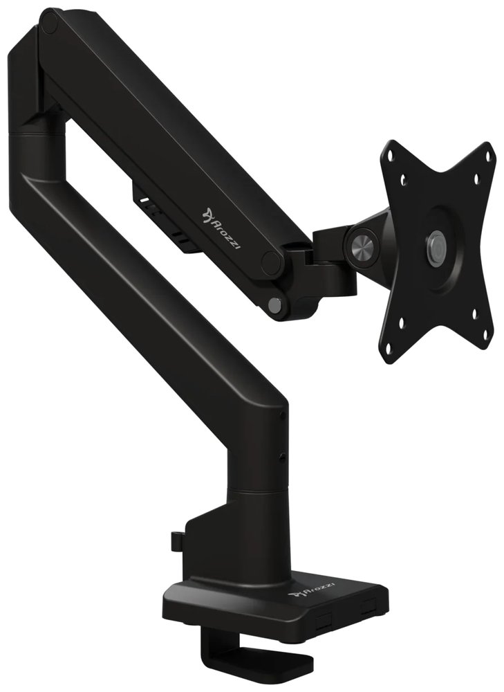 AROZZI ALZARE NEO Black/ stolní držák pro monitory/ plynový píst/ kovový/ černý AZ-ALZARE-NEO-BK