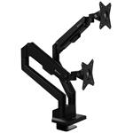 AROZZI ALZARE NEO DUO Black/ stolní držák pro 2 monitory/ plynový píst/ kovový/ černý AZ-ALZARE-NEO-DUO-BK