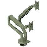 AROZZI ALZARE NEO DUO Forest Green/ stolní držák pro 2 monitory/ plynový píst/ kovový/ mechově zel AZ-ALZARE-NEO-DUO-FST