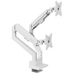 AROZZI ALZARE NEO DUO White/ stolní držák pro 2 monitory/ plynový píst/ kovový/ bílý AZ-ALZARE-NEO-DUO-WT