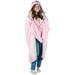 AROZZI Chair Blanket Pink/ univerzální hřejivá deka pro herní a kancelářské židle/ růžová AROZZI-BLANKET-PNK