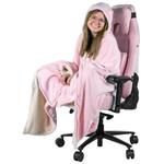 AROZZI Chair Blanket Pink/ univerzální hřejivá deka pro herní a kancelářské židle/ růžová AROZZI-BLANKET-PNK
