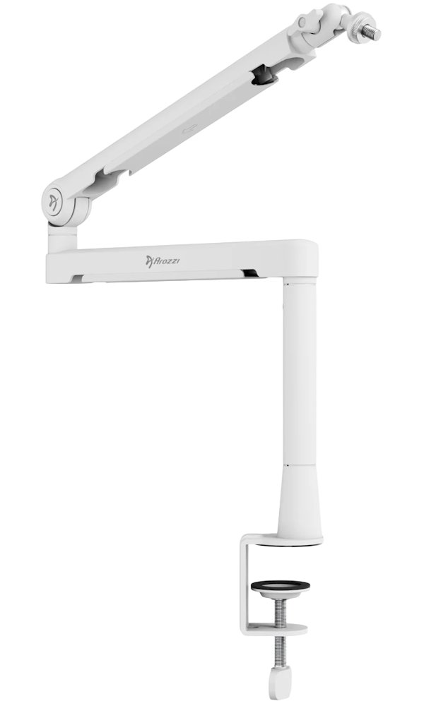 AROZZI držák na mikrofon BRACCIO Boom Arm/ nastavitelný/ univerzální/ bílý AZ-BRACCIO-WT