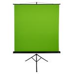 AROZZI Green Screen/ zelené plátno pro fotografy a streamery/ mobilní trojnožka 90" (228 cm)/ 157 x 157 cm/ case č AZ-GS