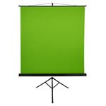 AROZZI Green Screen/ zelené plátno pro fotografy a streamery/ mobilní trojnožka 90" (228 cm)/ 157 x 157 cm/ case č AZ-GS
