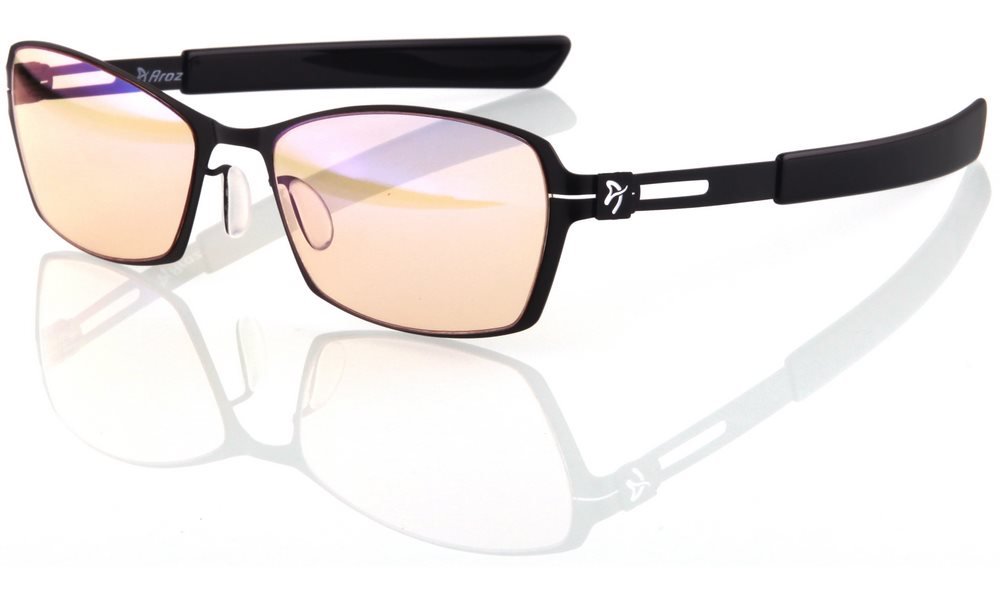 AROZZI herní brýle VISIONE VX-500/ černé obroučky/ jantarová skla VX500-2