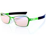 AROZZI herní brýle VISIONE VX-500/ zelenočerné obroučky/ jantarová skla VX500-3