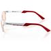 AROZZI herní brýle VISIONE VX-800/ bíločervené obroučky/ jantarová skla VX800-1