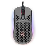 AROZZI herní myš FAVO Ultra Light Black-Grey/ drátová/ 16.000 dpi/ USB/ 7 tlačítek/ RGB/ černošedá AZ-FAVO-BKGY