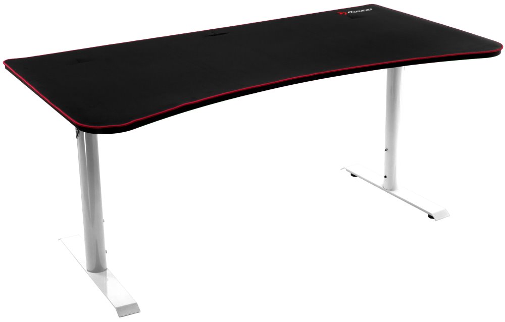 AROZZI herní stůl ARENA Gaming Desk/ černobílý ARENA-WHITE