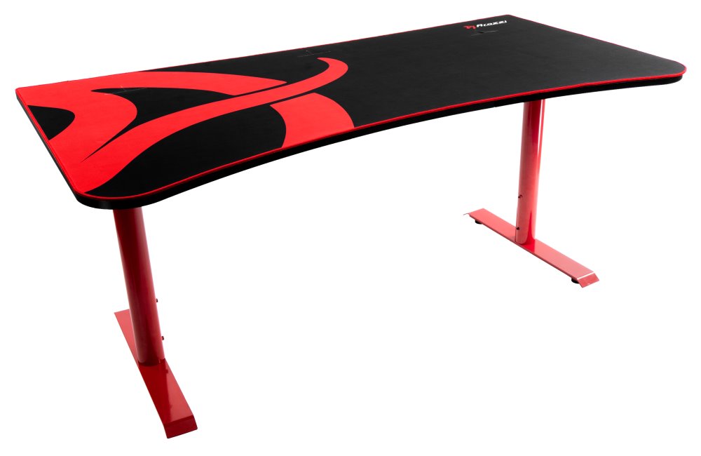 AROZZI herní stůl ARENA Gaming Desk/ černočervený ARENA-RED