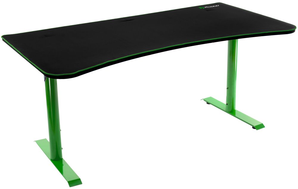 AROZZI herní stůl ARENA Gaming Desk/ černozelený ARENA-GREEN