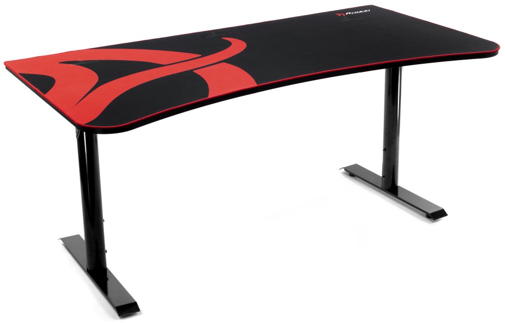 AROZZI herní stůl ARENA Gaming Desk/ černý s logem ARENA-BLACK