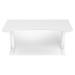 AROZZI herní stůl ARENA Gaming Desk Pure White ARENA-PWT