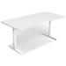 AROZZI herní stůl ARENA Gaming Desk Pure White ARENA-PWT
