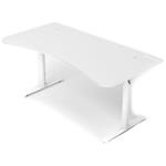 AROZZI herní stůl ARENA Gaming Desk Pure White ARENA-PWT