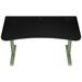 AROZZI herní stůl ARENA MEDIUM Forest Green/ mechově zelený/ šíře 140 cm ARENA-MEDIUM-FST