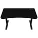 AROZZI herní stůl ARENA MEDIUM Pure Black/ černý/ šíře 140 cm ARENA-MEDIUM-PBK