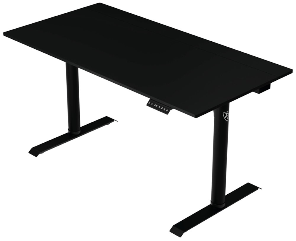 AROZZI herní stůl ARENA NORDICO Black/ motorizovaný/ barva deska černá, nohy černé/ šíře 140cm/ výška ARENA-NRD-BOX2-BK
