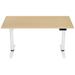 AROZZI herní stůl ARENA NORDICO Light Birch/ motorizovaný/ barva deska bříza, nohy bílé/ šíře 140cm/ ARENA-NRD-BOX2-BCH