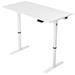 AROZZI herní stůl ARENA NORDICO White/ motorizovaný/ barva deska bílá, nohy bílé/ šíře 140cm/ výška 71 ARENA-NRD-BOX2-WT