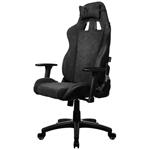 AROZZI herní židle AVANTI Soft Fabric Dark Grey/ látkový povrch/ tmavě šedá AVANTI-SFB-DG