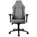 AROZZI herní židle PRIMO Full Premium Leather Anthracite/ 100% přírodní italská kůže/ světle šedá PRIMO-PREM-AE