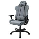 AROZZI herní židle TORRETTA Soft Fabric/ látkový povrch/ šedá popelavá TORRETTA-SFB-ASH