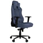 AROZZI herní židle VERNAZZA Soft Fabric Blue/ povrch Elastron/ modrá VERNAZZA-SFB-BL