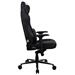 AROZZI herní židle VERNAZZA Supersoft Pure Black/ látkový povrch/ černá VERNAZZA-SPSF-PBK