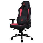 AROZZI herní židle VERNAZZA Supersoft Red/ látkový povrch/ černočervená VERNAZZA-SPSF-RED