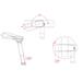 AROZZI Infinity Armrest/ ergonomické náhradní područky pro herní a kancelářské židle AZ-INFINITY-BK