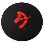 AROZZI Zona Floorpad/ ochranná podložka na podlahu/ kruhová/ průměr 120 cm/ černá s červeným logem AZ-ZONA-PAD-BR