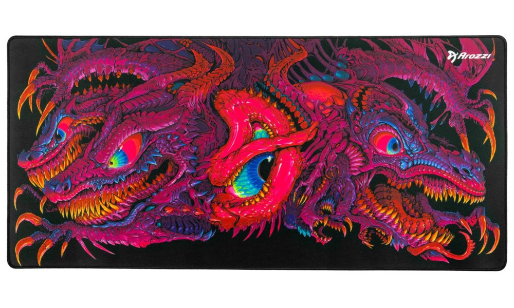 AROZZI ZONA Mousepad XL Crawling Chaos/ XL podložka na stůl/ 900x420x4 mm/ voděodolná AZ-ZONA-900-D045