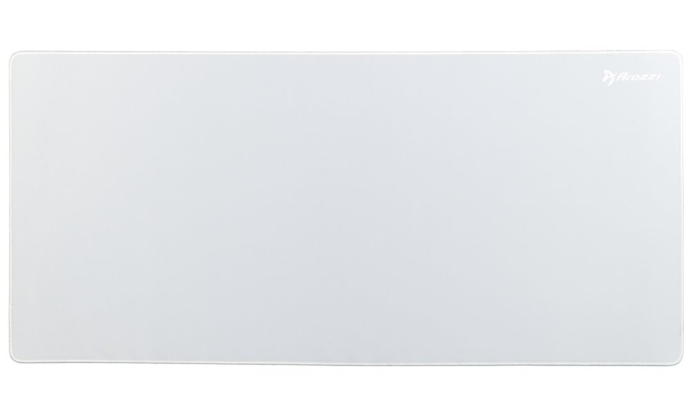 AROZZI ZONA Mousepad XL Pure White/ XL podložka na stůl/ 900x420x4 mm/ voděodolná AZ-ZONA-900-PWT