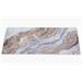 AROZZI ZONA Mousepad XL White Marble/ XL podložka na stůl/ 900x420x4 mm/ voděodolná AZ-ZONA-900-D032