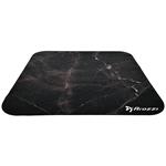 AROZZI Zona Quattro Black Marble/ ochranná podložka na podlahu/ 116 x 116 cm/ design černý mramor AZ-ZONA-QTRO-BKM