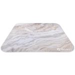 AROZZI Zona Quattro White Marble/ ochranná podložka na podlahu/ 116 x 116 cm/ design bílý mramor AZ-ZONA-QTRO-WTM