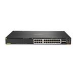 Aruba 6300M 24-port HPE Smart Rate 1/2.5/5GbE Class 6 PoE and 4-port SFP56 Switch JL660A RENEW JL660AR