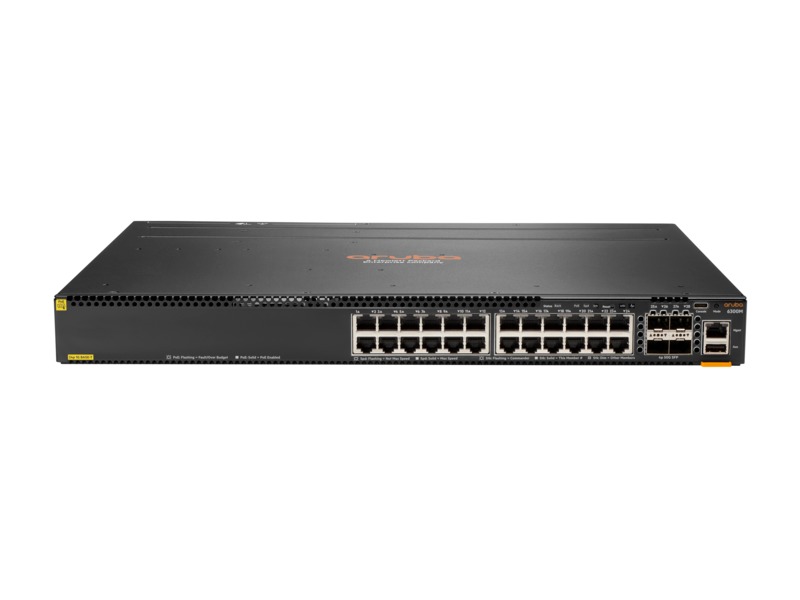 Aruba 6300M 24G CL4 PoE 4SFP56 Swch JL662A